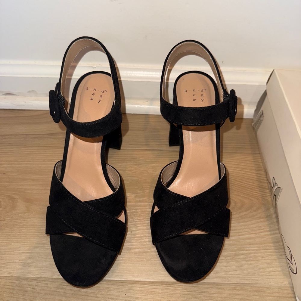 A New Day Fiona Black heels - Picture 2 of 4